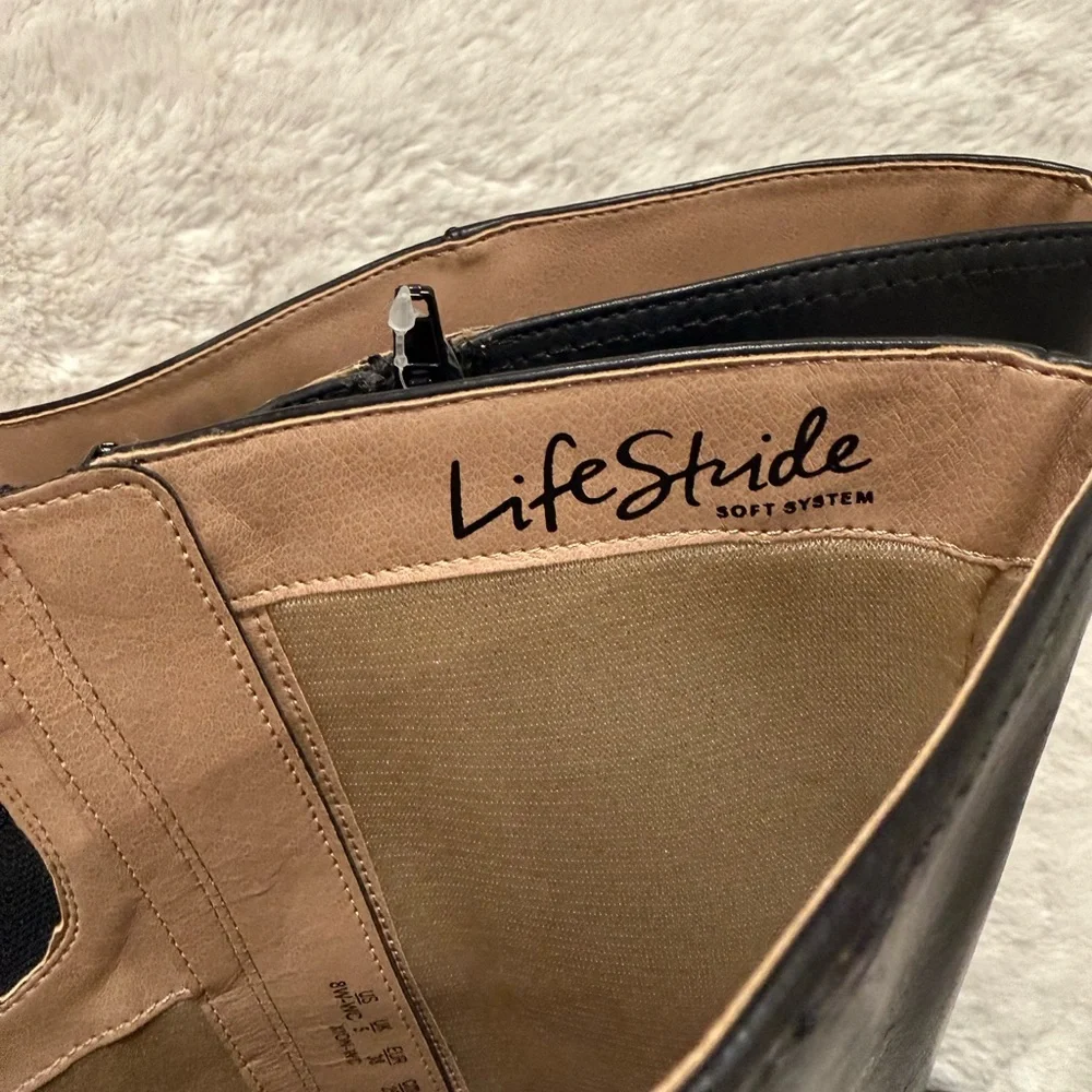 NWT / Life Stride Black Over the Knee Boots | Size 8